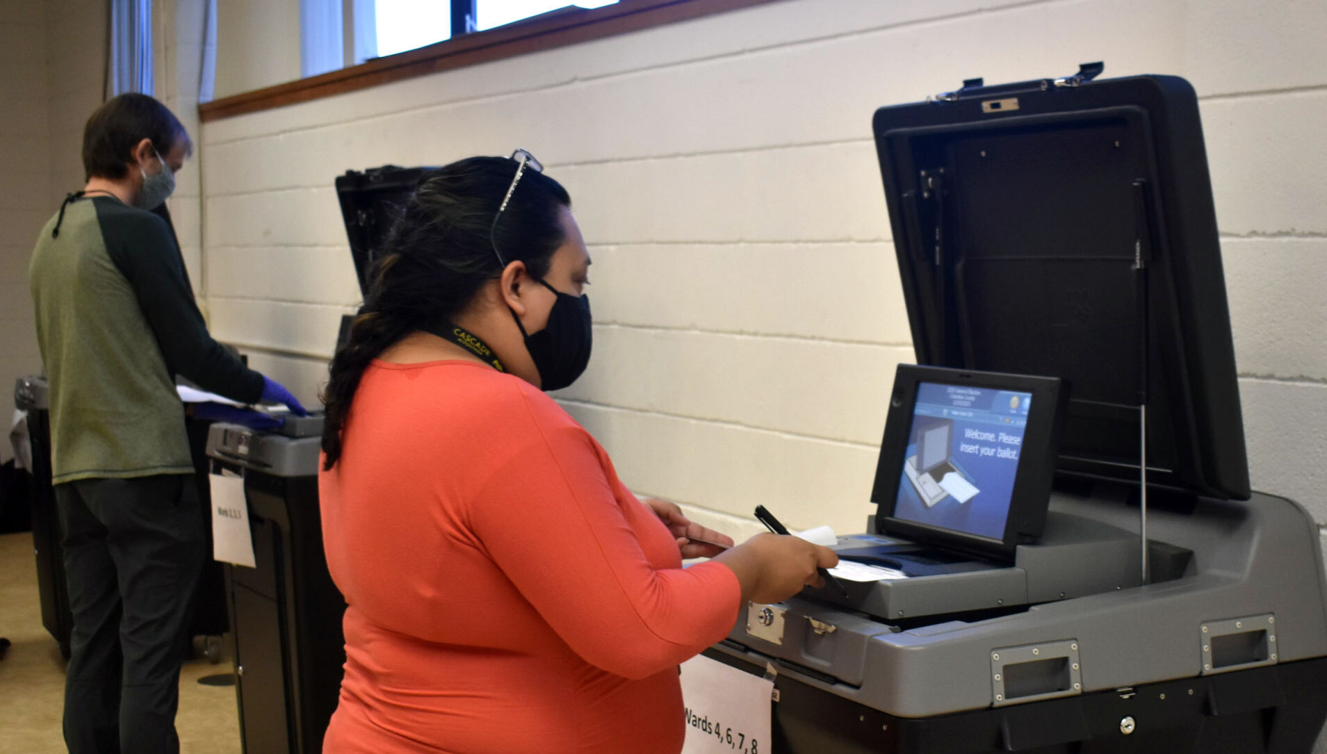 Election 2020 Portage Municipal Building
